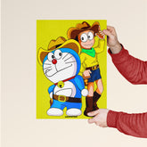 Doraemon & Nobita Cowboy Adventure Poster